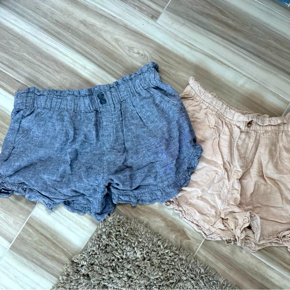 Twill shorts both large - both pairs